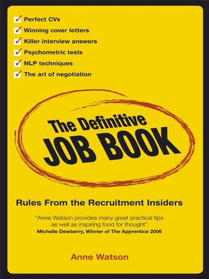cover image of The Definitive Job Book